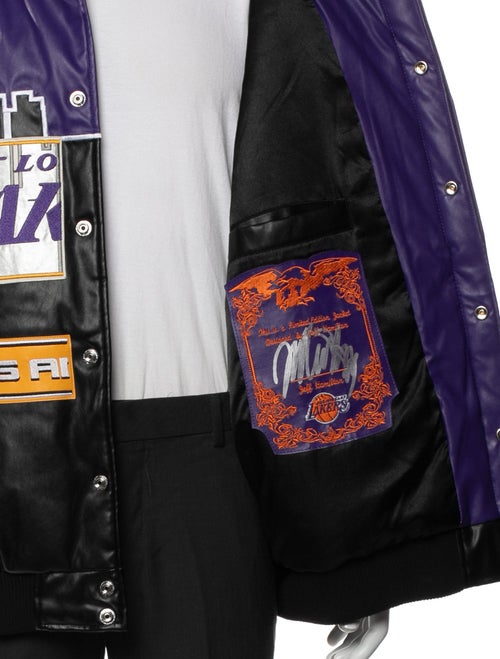 Jeff Hamilton Los Angeles Lakers Graphic Print Windbreaker