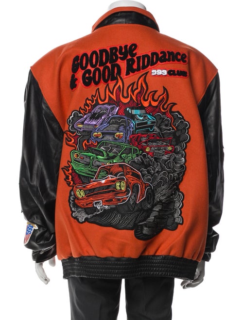 Jeff Hamilton Graphic Print Denim Jacket