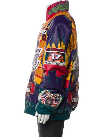 Jeff Hamilton Graphic Print Denim Jacket