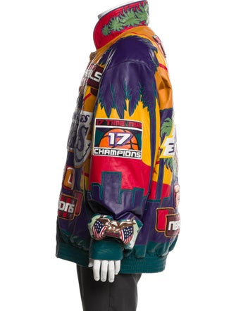Jeff Hamilton Graphic Print Denim Jacket