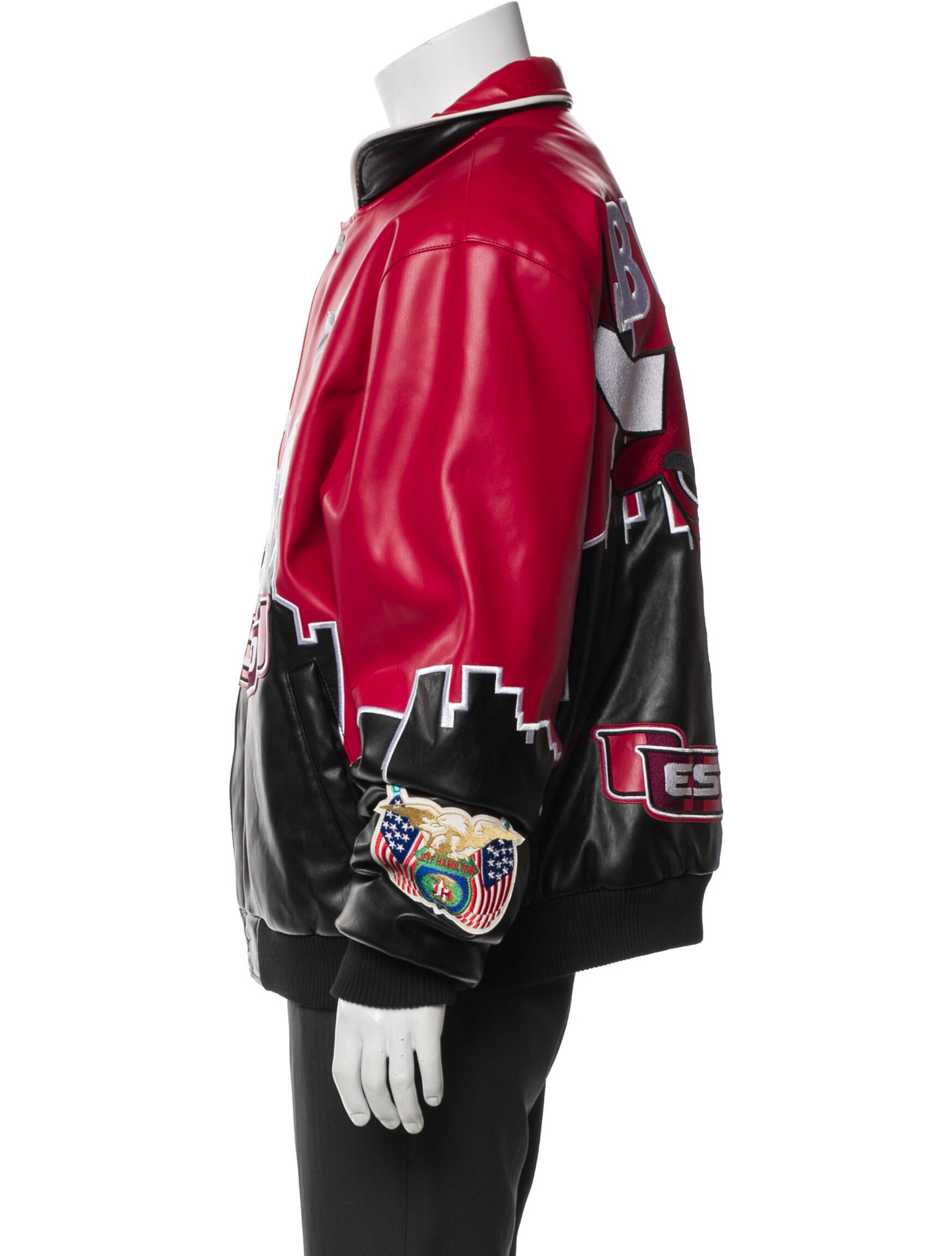 Jeff Hamilton Graphic Print Bomber Jacket