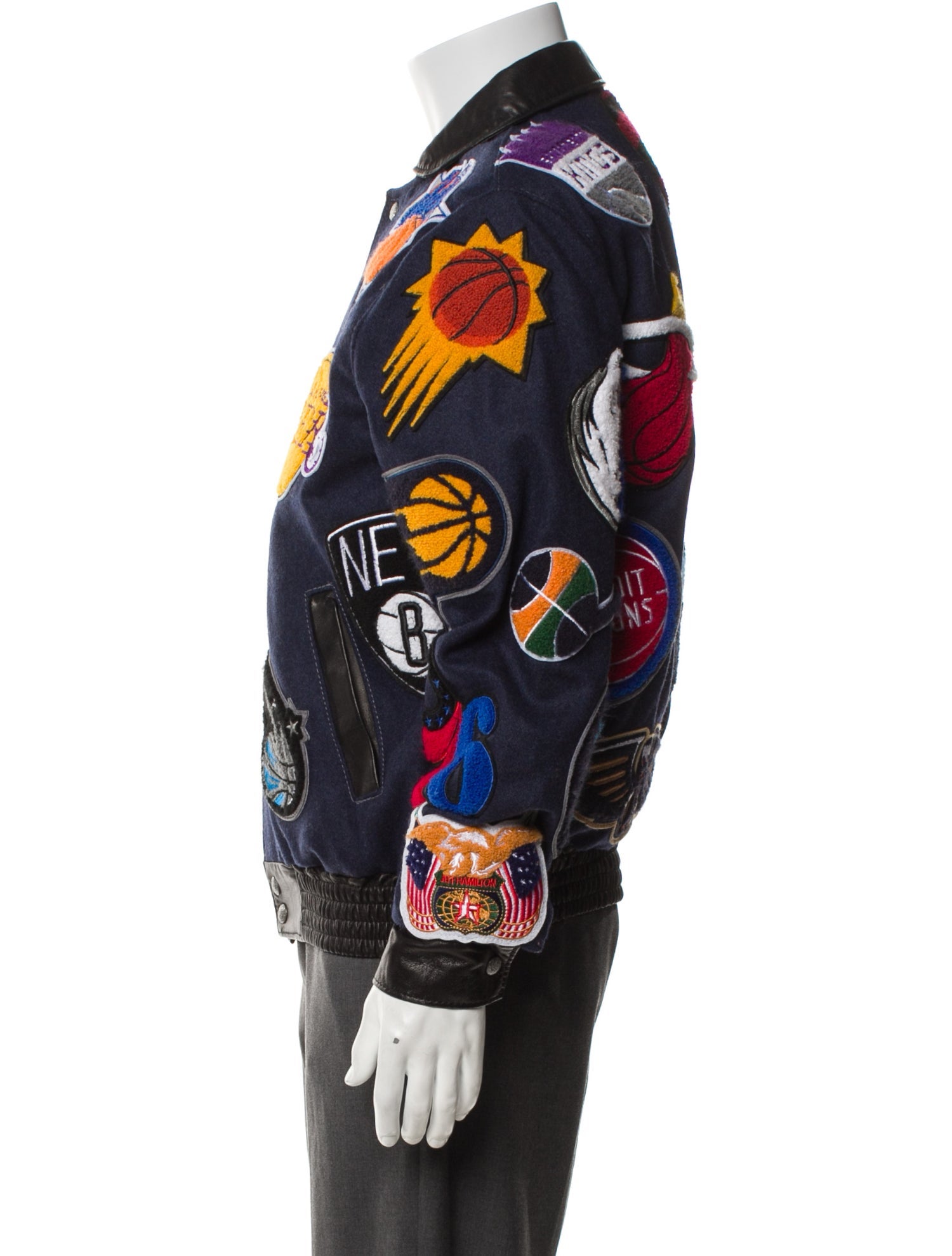 Jeff Hamilton Patterned Denim Jacket