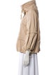 Jeffrey Levinson Leather Utility Jacket