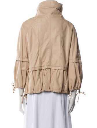 Jeffrey Levinson Leather Utility Jacket