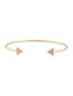 Jennifer Meyer 18K Diamond Triangle Cuff Bracelet