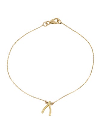 Jennifer Meyer Mini Wishbone Bracelet