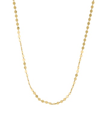 Jennifer Meyer 18K Mini Circle Link Necklace