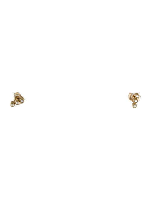 Jennifer Meyer 14K Pearl Bar Studs