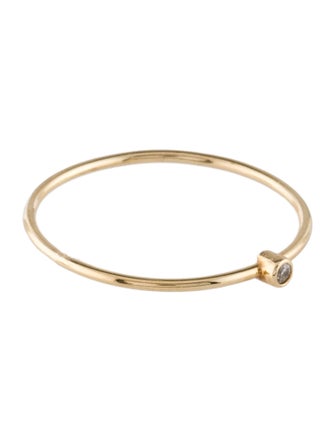 Jennifer Meyer 14K Diamond Thin Stacking Band