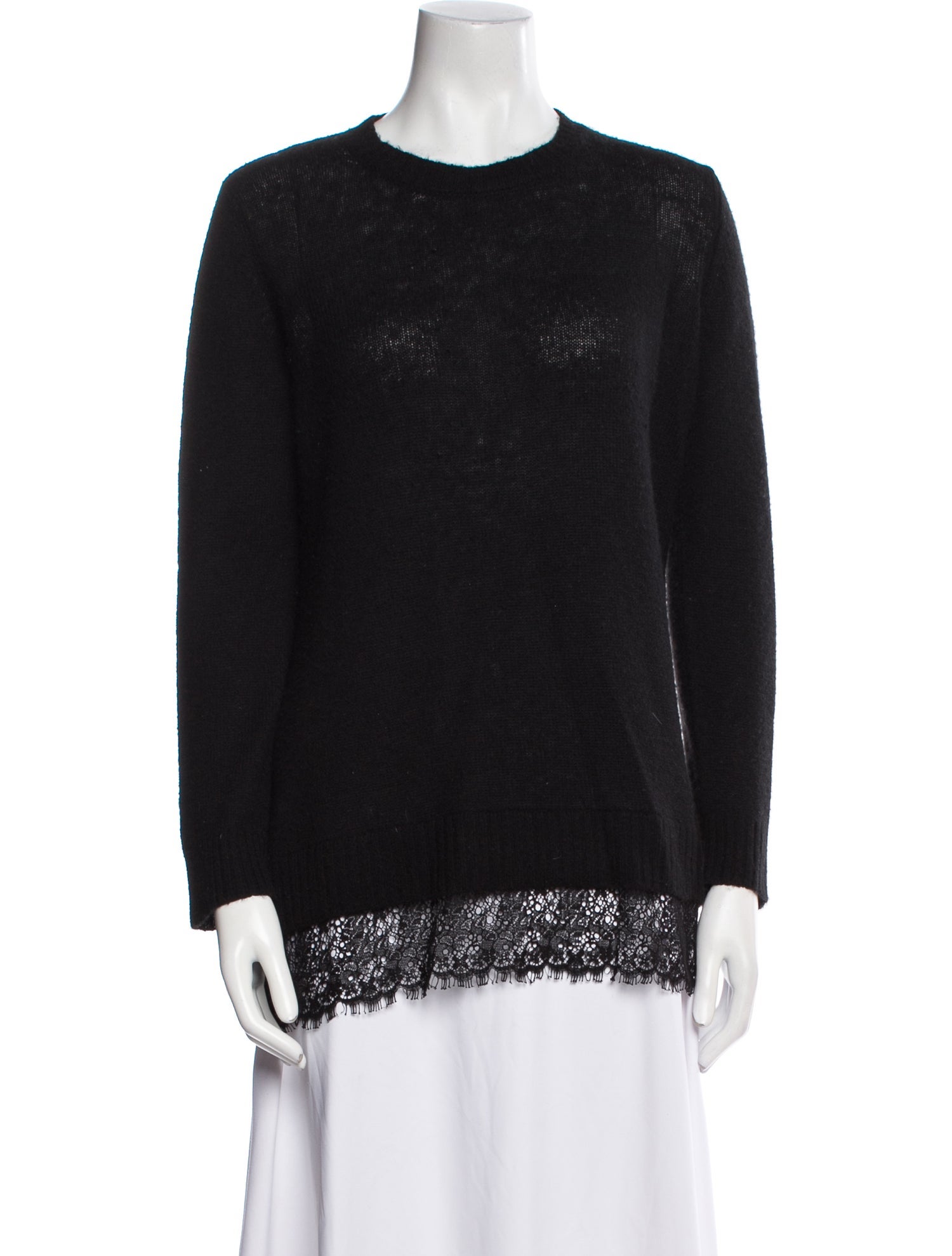 Jennifer Meyer Cashmere Crew Neck Sweater