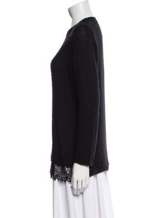 Jennifer Meyer Cashmere Crew Neck Sweater