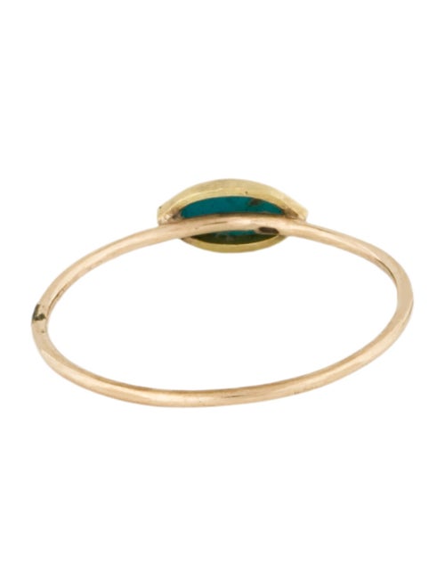 Jennifer Meyer 14K Turquoise Marquise Ring