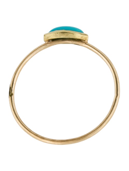 Jennifer Meyer 14K Turquoise Marquise Ring