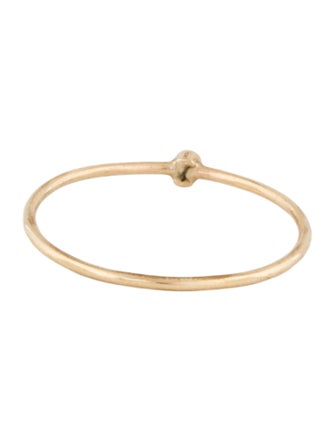 Jennifer Meyer 14K Diamond Thin Stacking Band