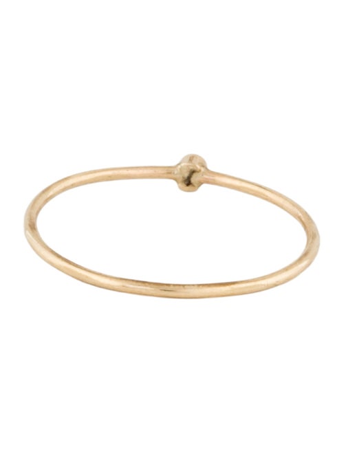 Jennifer Meyer 14K Diamond Thin Stacking Band