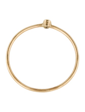 Jennifer Meyer 14K Diamond Thin Stacking Band