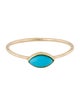 Jennifer Meyer 14K Turquoise Marquise Ring