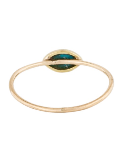 Jennifer Meyer 14K Turquoise Marquise Ring