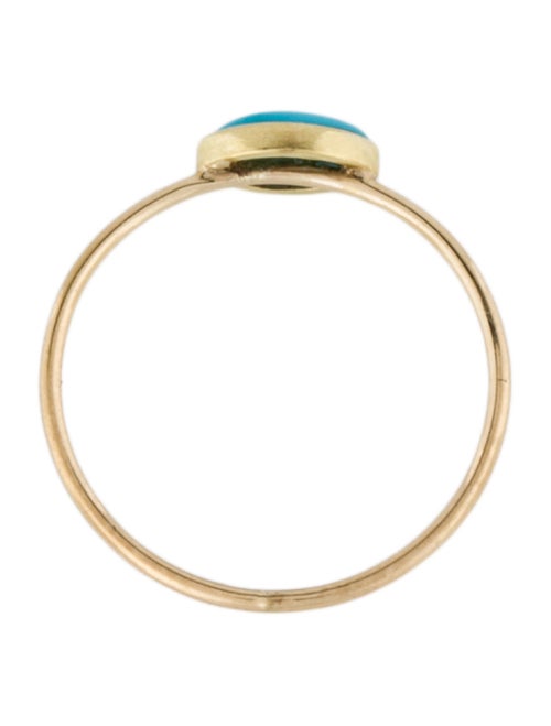 Jennifer Meyer 14K Turquoise Marquise Ring