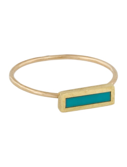 Jennifer Meyer 14K Resin Inlay Ring