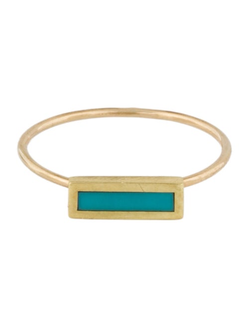 Jennifer Meyer 14K Resin Inlay Ring