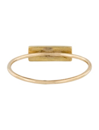 Jennifer Meyer 14K Resin Inlay Ring