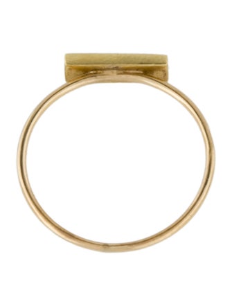 Jennifer Meyer 14K Resin Inlay Ring