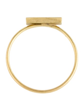 Jennifer Meyer Resin Inlay Bar Ring