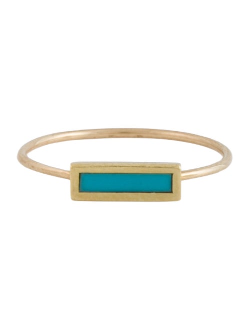 Jennifer Meyer Resin Inlay Bar Ring