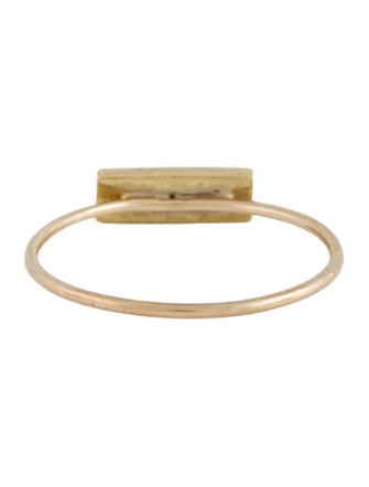 Jennifer Meyer Resin Inlay Bar Ring