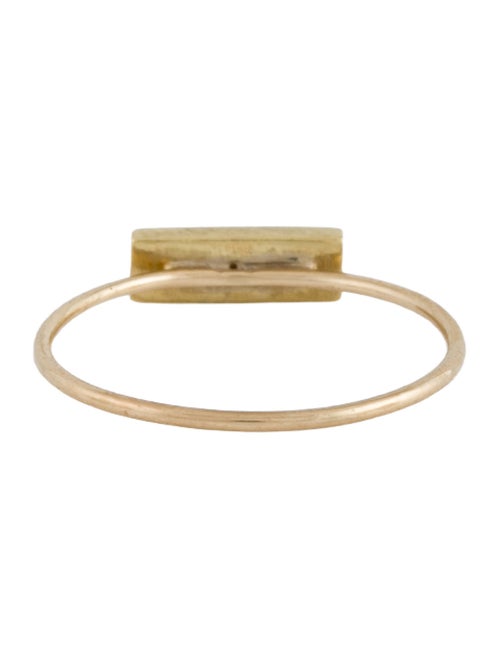 Jennifer Meyer Resin Inlay Bar Ring