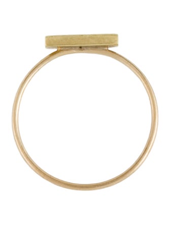 Jennifer Meyer Resin Inlay Bar Ring