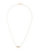 Jennifer Meyer 18K Diamond Explicit Pendant Necklace