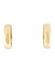 Jennifer Meyer 18K Wide Huggie Earrings