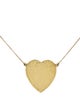 Jennifer Meyer 18K Hammered Heart Pendant w/ 14K Necklace