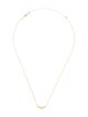 Jennifer Meyer 18K Diamond 5 Illusion Set Pendant Necklace