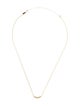 Jennifer Meyer 18K Diamond 5 Illusion Set Pendant Necklace