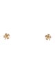 Jennifer Meyer 18K Mini Clover Stud Earrings