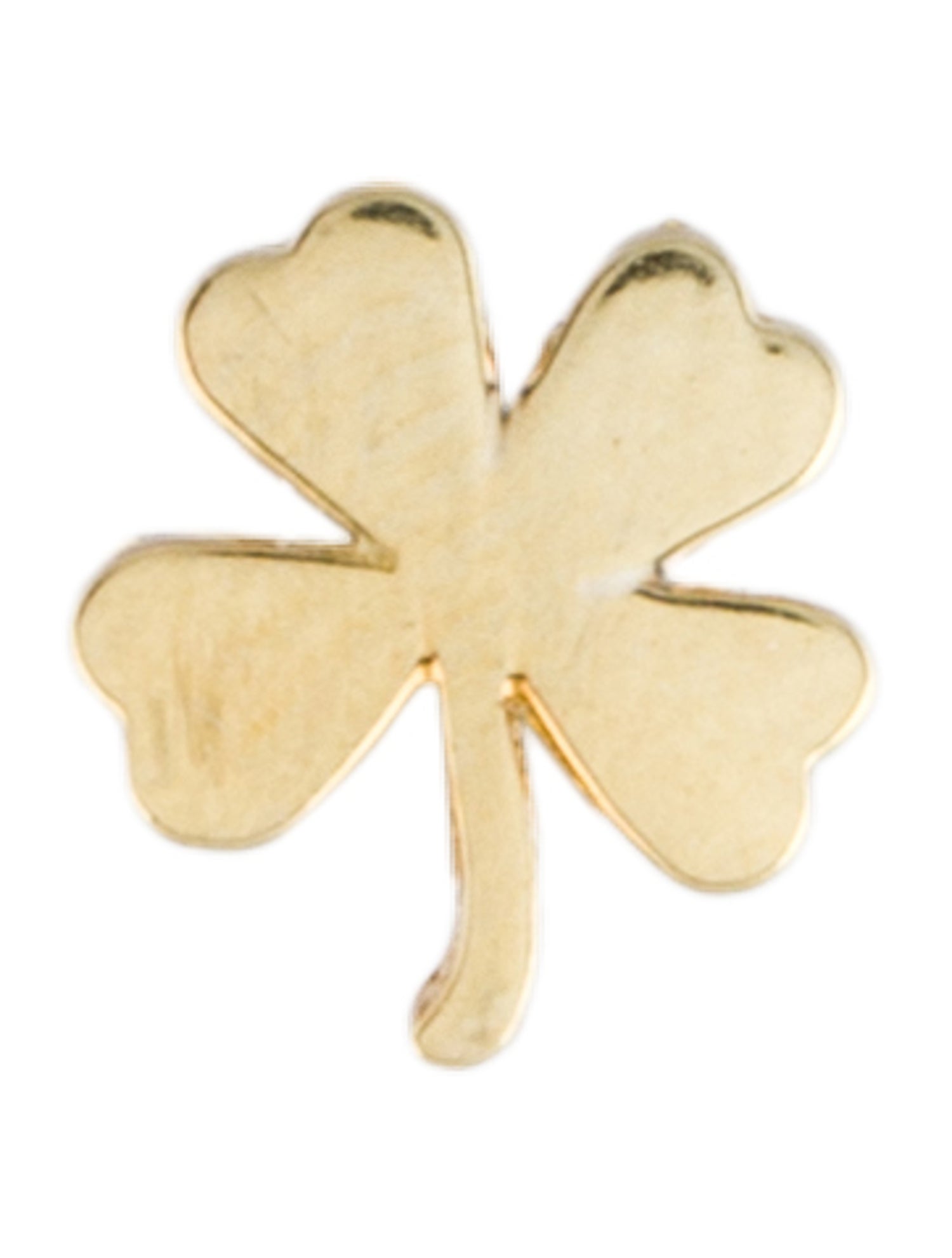 Jennifer Meyer 18K Mini Clover Stud Single Earring