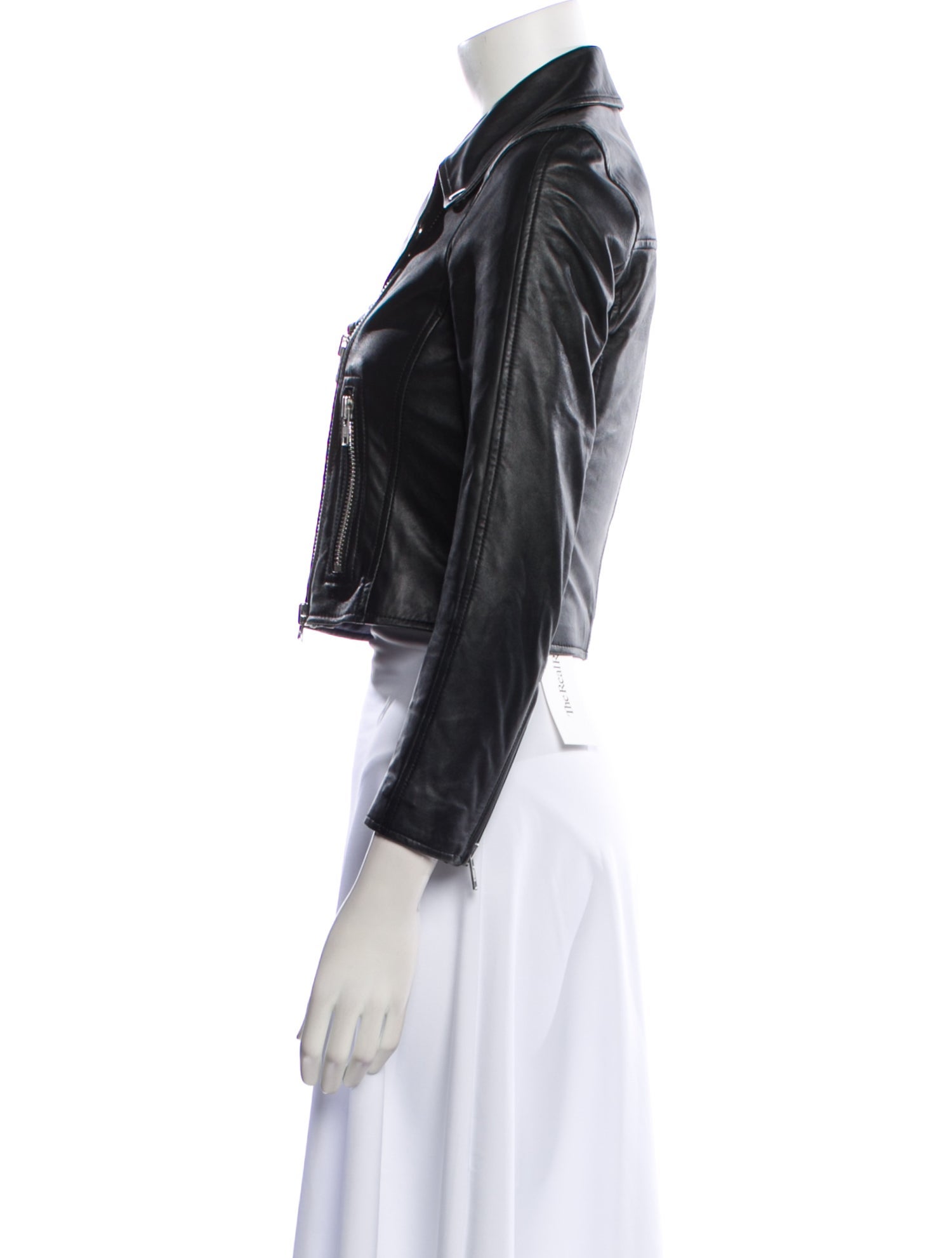 Jennifer Meyer Leather Biker Jacket