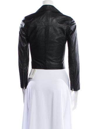 Jennifer Meyer Leather Biker Jacket