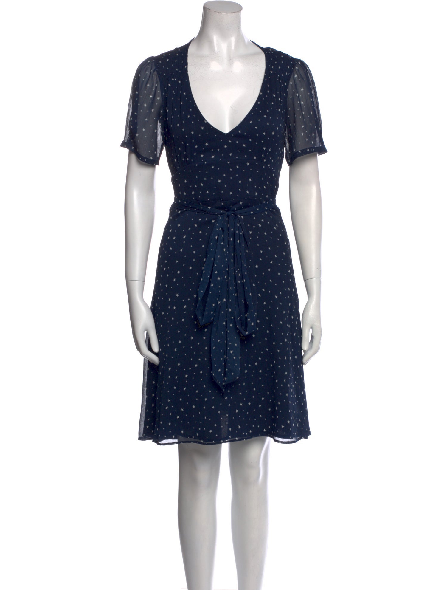 Jennifer Meyer Printed Mini Dress