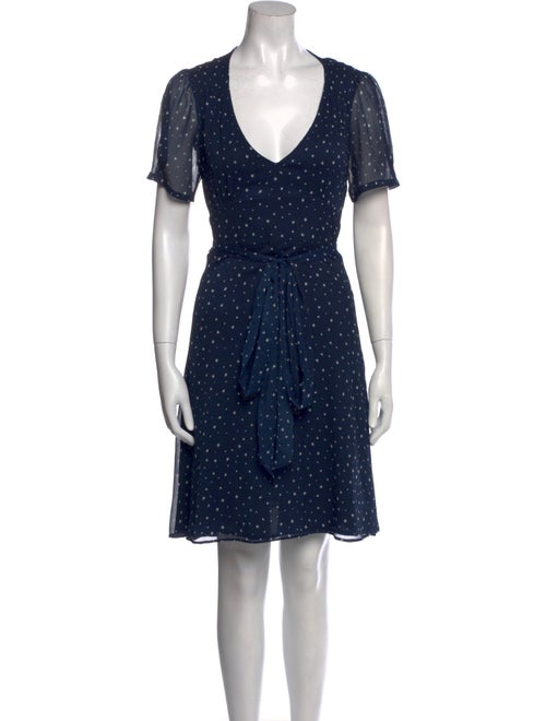 Jennifer Meyer Printed Mini Dress