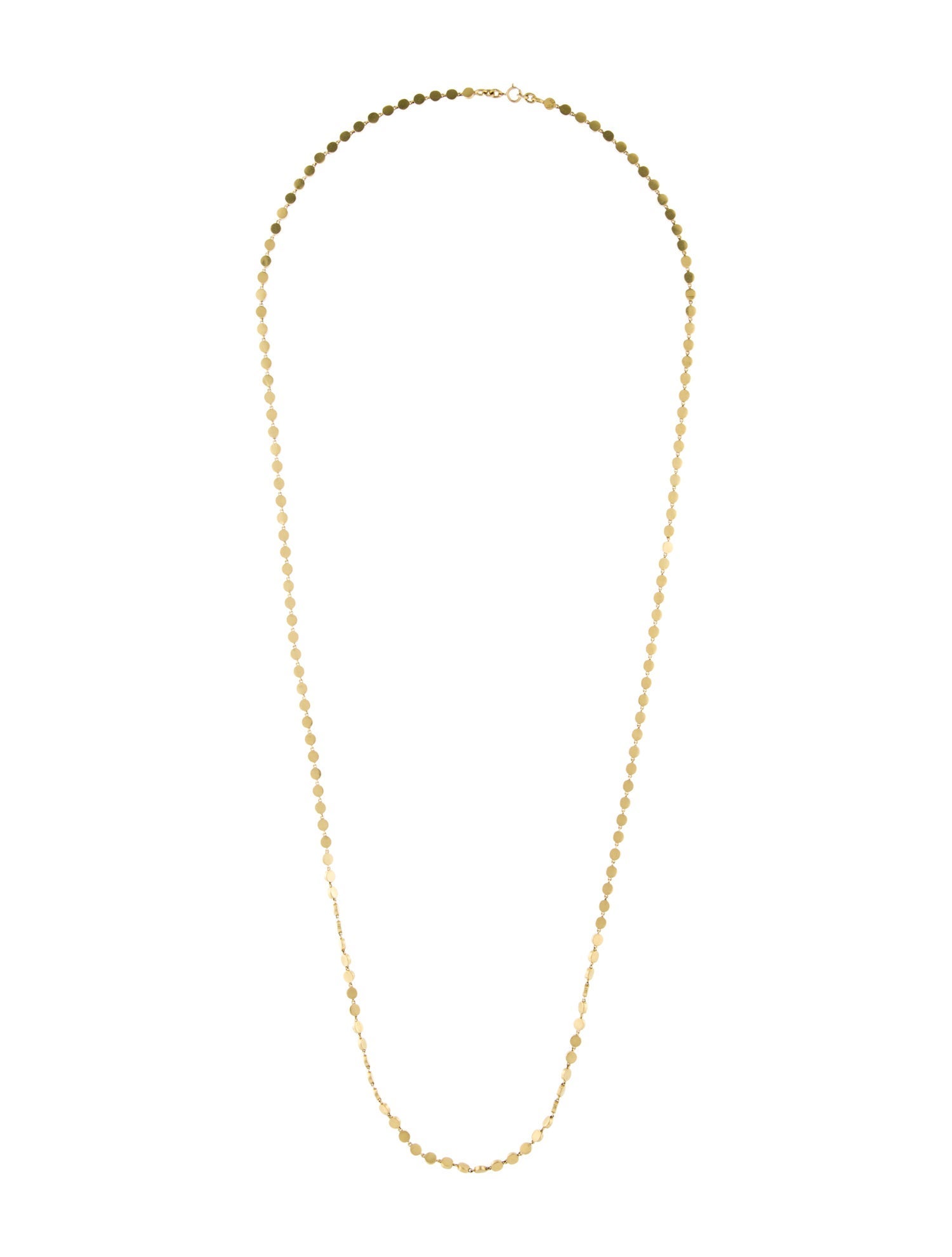 Jennifer Meyer 18K Mini Circle Link Necklace