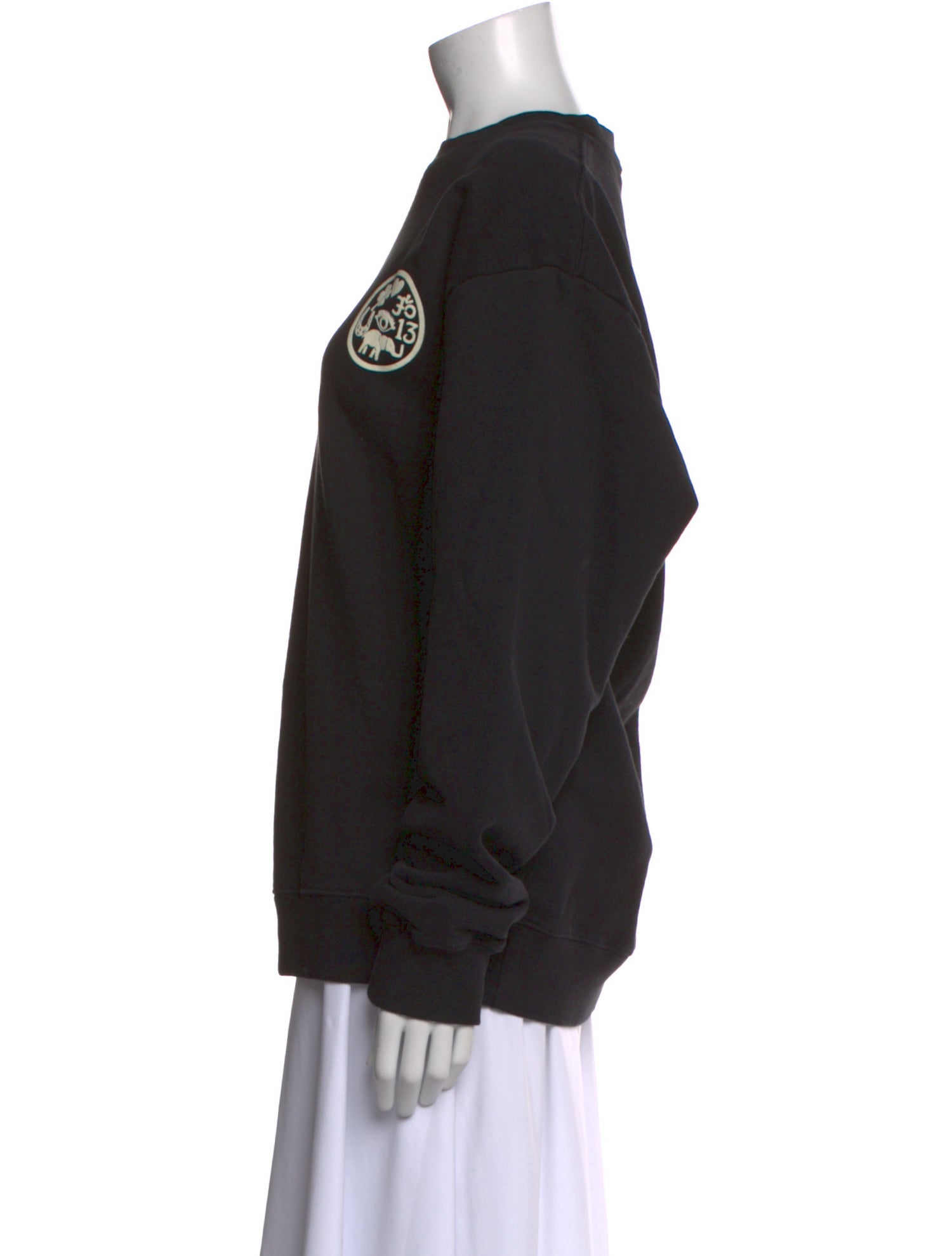 Jennifer Meyer Graphic Print Crew Neck Sweatshirt