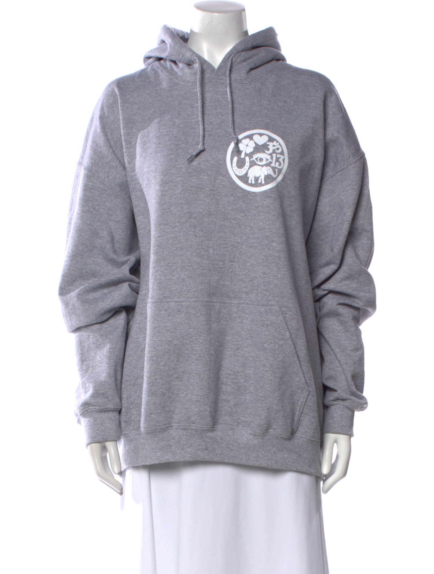 Jennifer Meyer Crew Neck Long Sleeve Sweatshirt