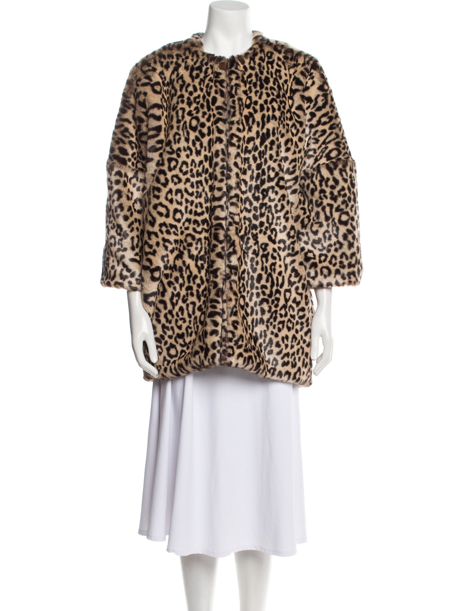 Jennifer Meyer Animal Print Jacket
