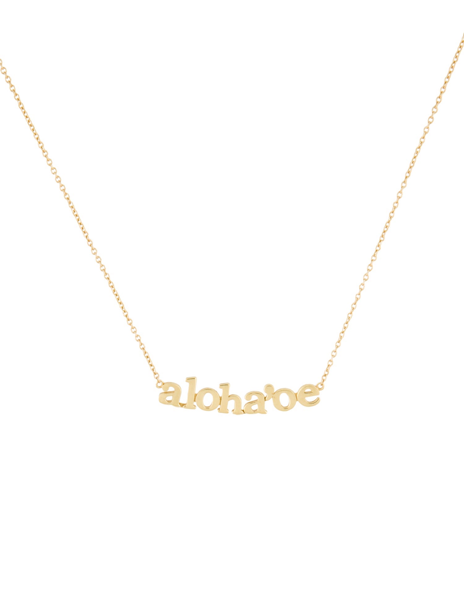 Jennifer Meyer "aloha'oe" Pendant Necklace