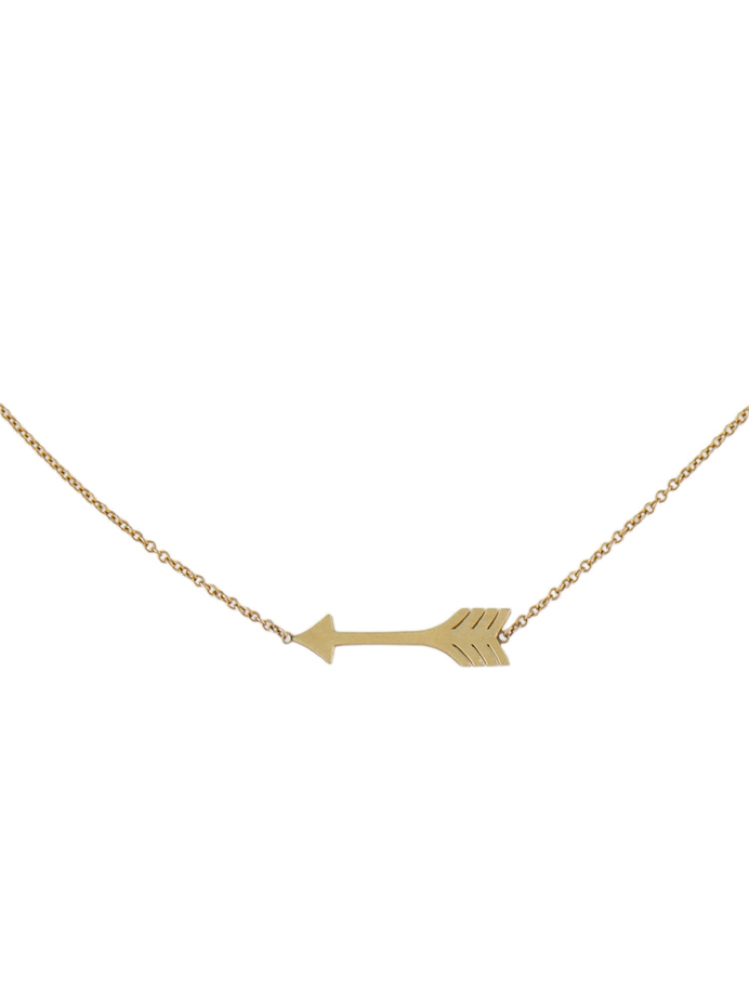 Jennifer Meyer Arrow Necklace