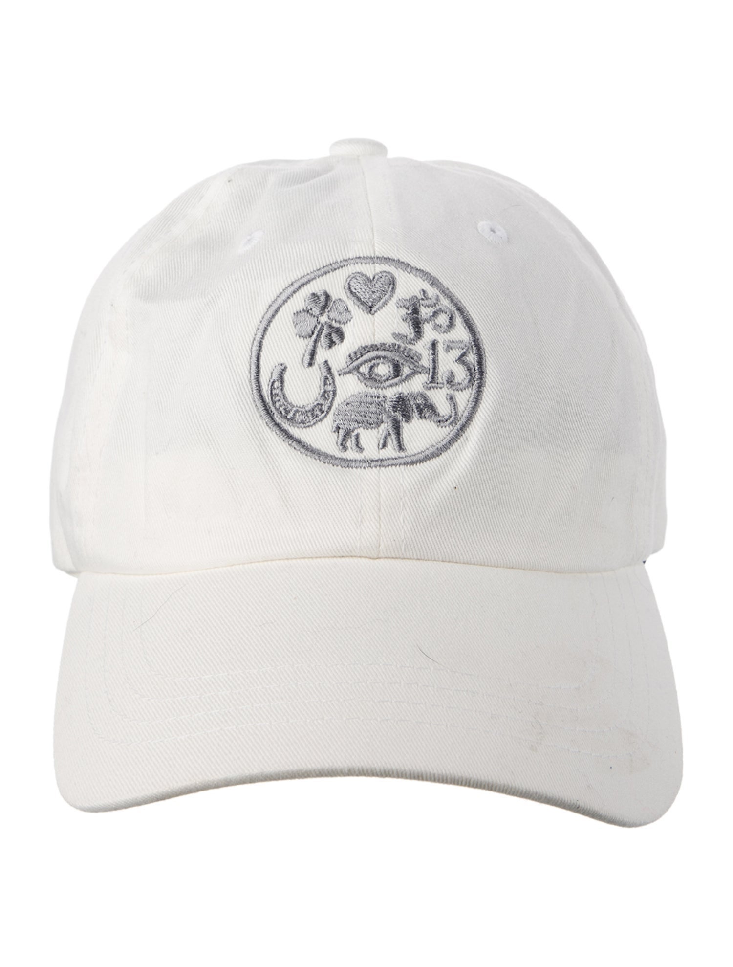 Jennifer Meyer Embroidered Canvas Baseball Cap